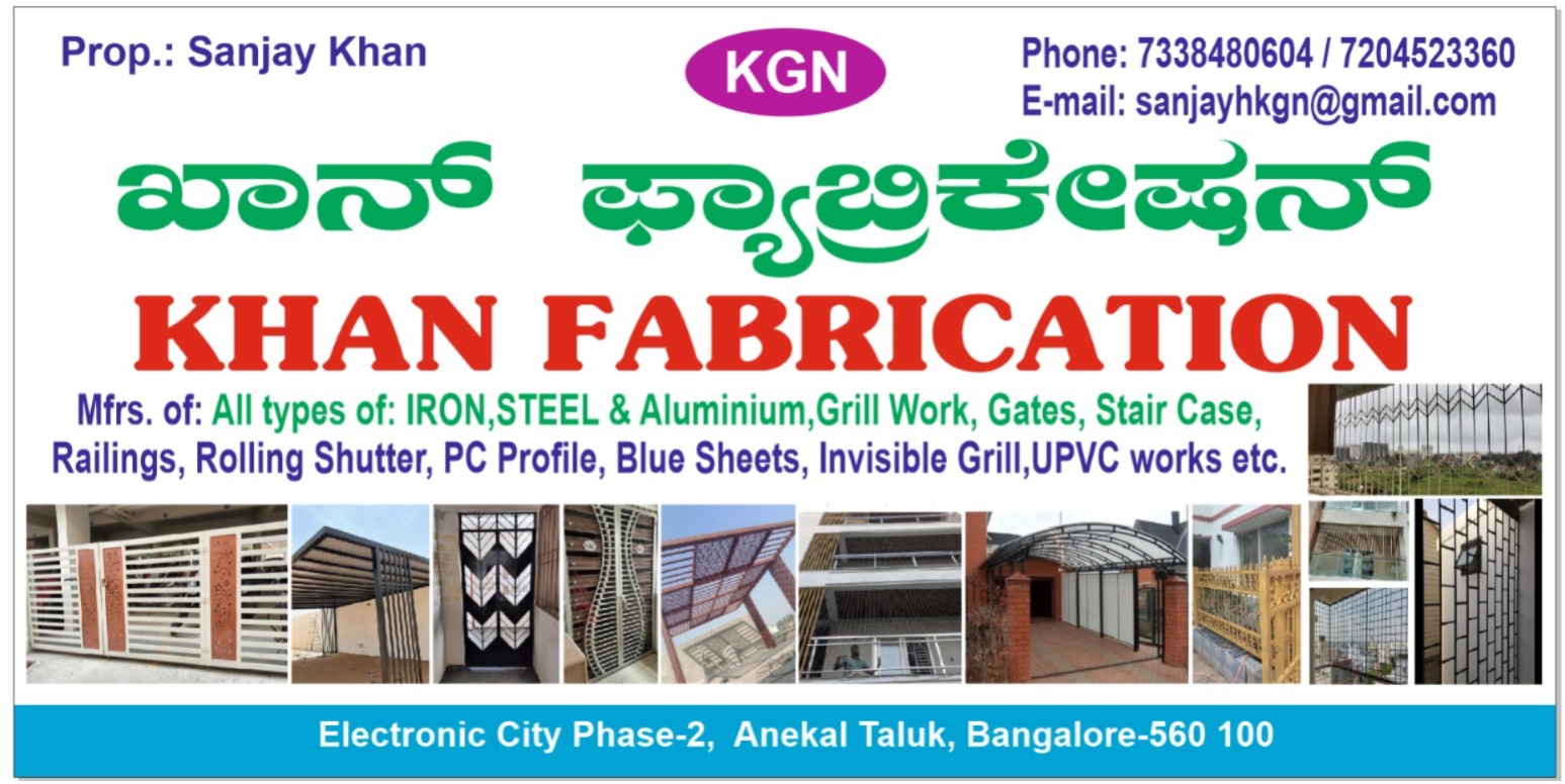 Khan Fabrication Services Banner